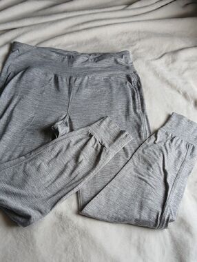 Athletic Works Light Gray Pants-leggings